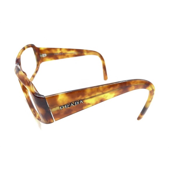 Prada SPR 12H 4BW-6S1 Tortoise Brown Sunglasses Frames 56-18 130 Italy Designer - Picture 7 of 12